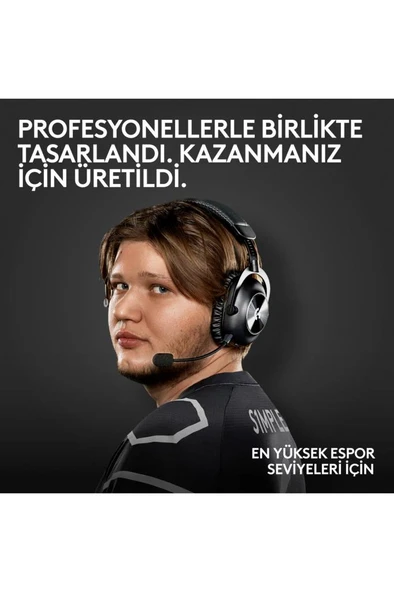 Logitech G Pro X 2 Lightspeed Pembe 7.1 Kablolu/Kablosuz Kulak Üstü Oyuncu Kulaklığı Teşhir - 2