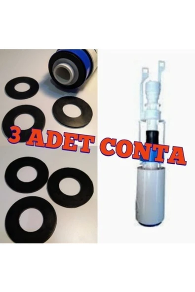 Creavit Gömme Rezervuar Iç Takımı Boşaltma Grubu Contasi Klape Contası Sadece Conta Satışıdır