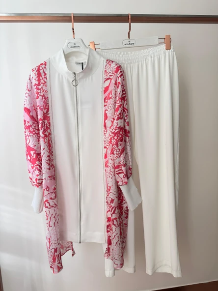 SATEN GARNİLİ FERMUARLI TAKIM - 7