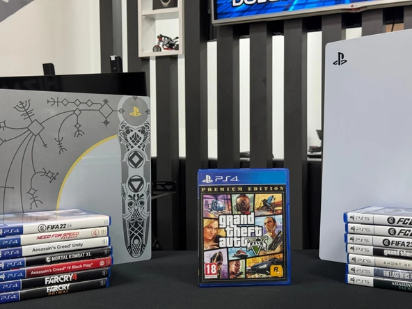 Grand Theft Auto 5 Gta 5 Ps4 - Ps5 Oyun CD’si (İKİNCİ EL) - 2