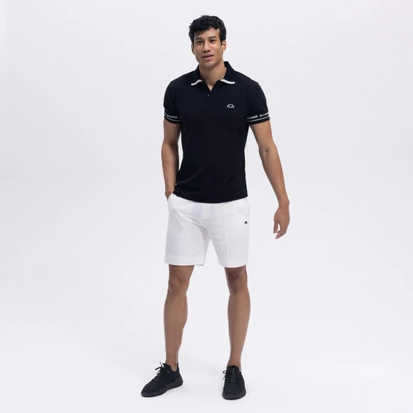 Ellesse Erkek Siyah Polo Yaka Tişört – EM375-BK - 4