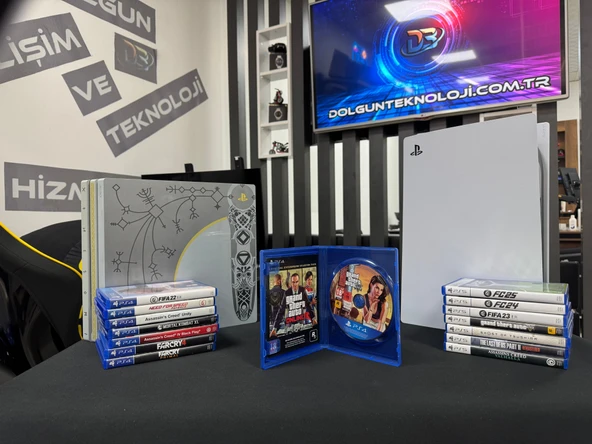 Grand Theft Auto 5 Gta 5 Ps4 - Ps5 Oyun CD’si (İKİNCİ EL)