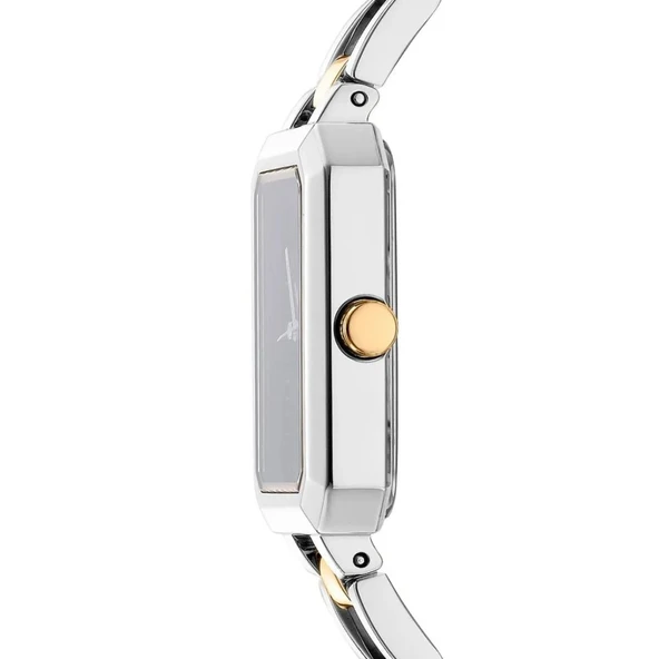 DKNY DK1L009M0035 ALTIN KAPLAMA DİKDÖRTGEN KADIN KOL SAATİ - Resim 2