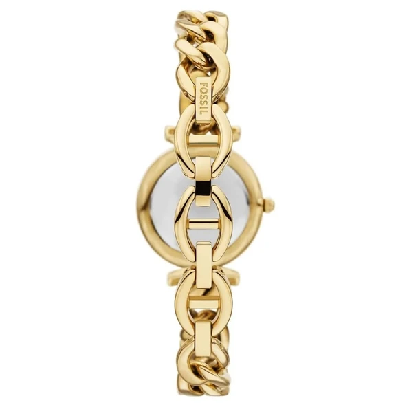 FOSSIL FES5416 ALTIN KAPLAMA KADIN KOL SAATİ - 3