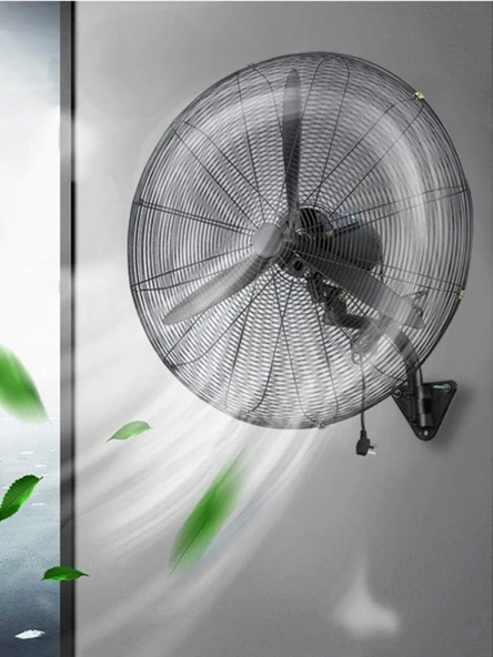 Ventus 30" İnc (75 cm) Sanayi Tipi Duvar Vantilatörü 200W Güç Uzaktan Kumandalı Yüksek Performanslı Fan - 4