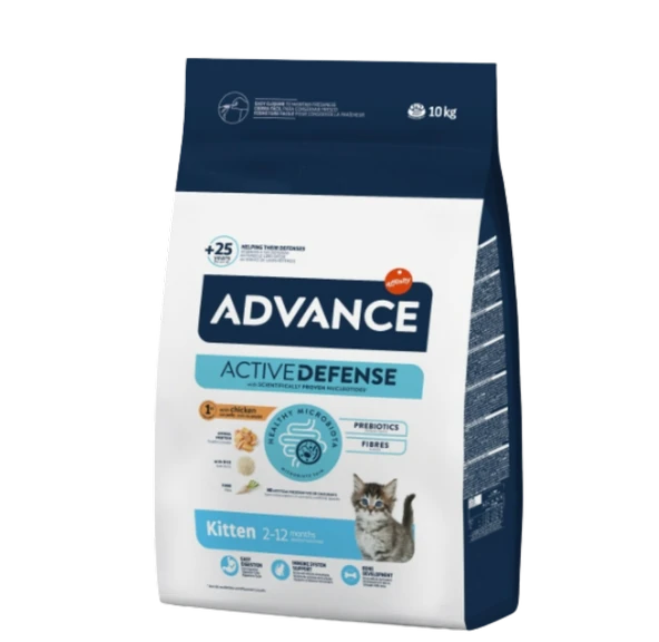 ADVANCE TAVUKLU YAVRU KEDİ MAMASI 10 KG
