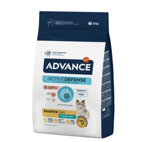 ADVANCE SOMONLU KISIRLAŞTIRILMIŞ KEDİ MAMASI 10 KG