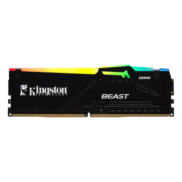 Kingston Beast RGB KF556C36BBEA/16TR 16GB DDR5 5600MHz CL36 Masaüstü Bellek ürün görseli 1