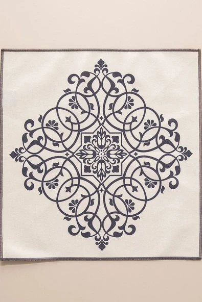 Safran Luxe, Premium Seri Sunum Peçetesi, Duck Keten Kumaş 40x40cm - 4