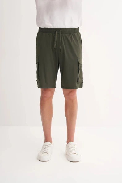 Cazador Erkek Kargo Bermuda 6006 Haki - 3