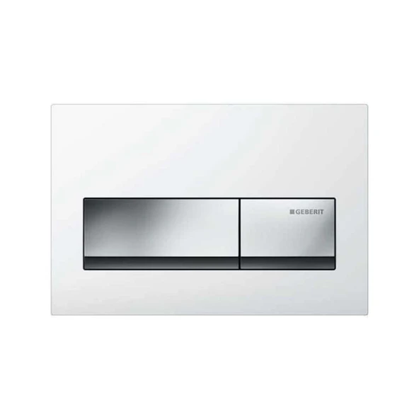 Geberit Alpha50 Kumanda Paneli Beyaz