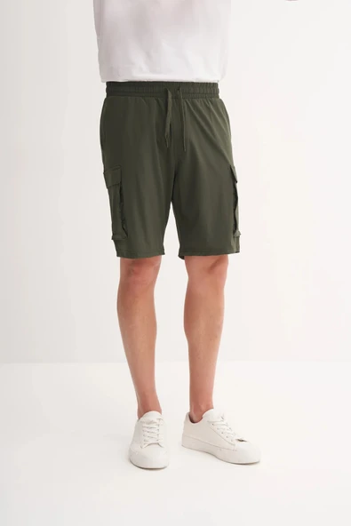 Cazador Erkek Kargo Bermuda 6006 Haki