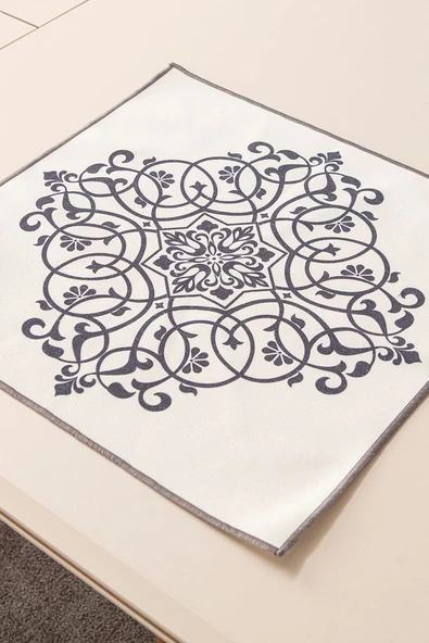 Safran Luxe, Premium Seri Sunum Peçetesi, Duck Keten Kumaş 40x40cm - 6