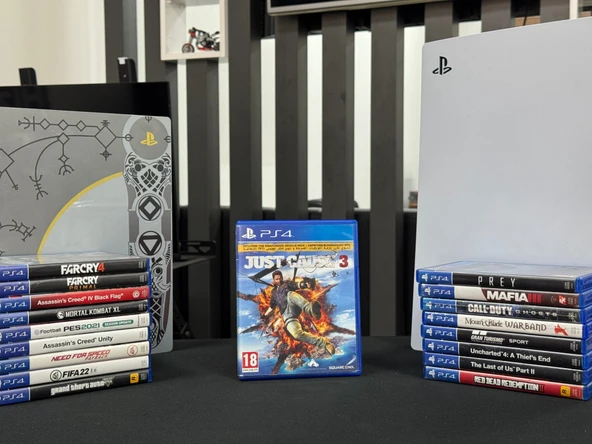 Just Cause 3 Ps4 - Ps5 Oyun CD’si (İKİNCİ EL) - 2