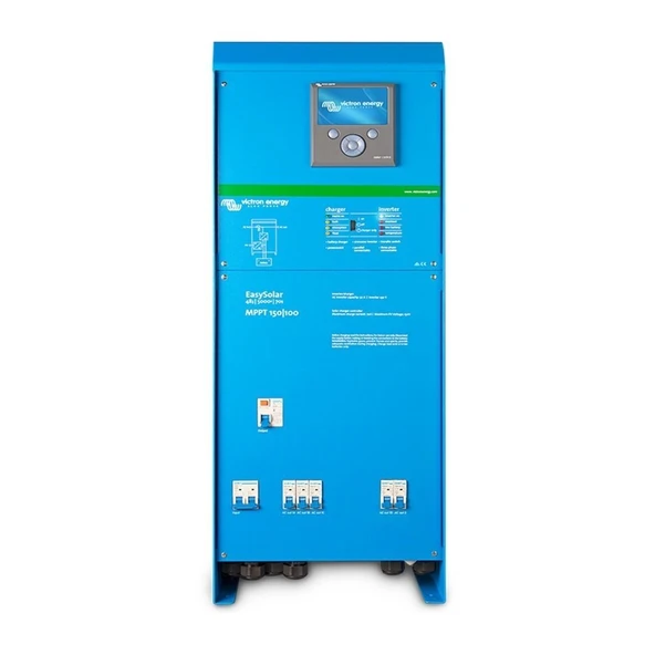Victron Easysolar 48/5000/70-100 Mppt 150/100 – Renkli Kontrol Panelli, Hepsi Bir Arada Güneş Enerjisi Çözümü