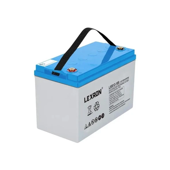 Lexron 12V 105Ah Deep Cycle Nano Carbon Jel Akü