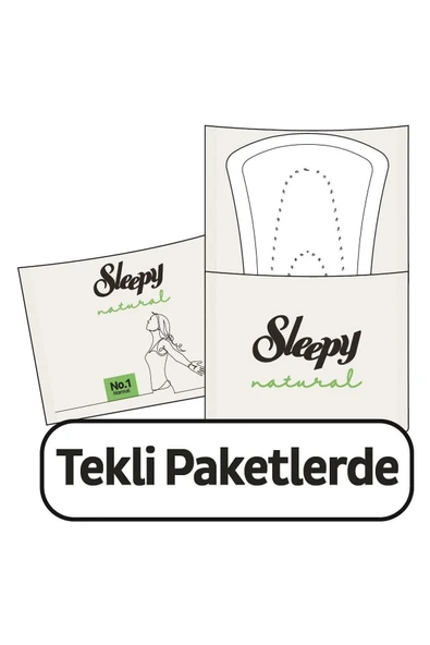 Sleepy Natural Ultra Hassas Günlük Ped Normal 80 Adet Ped - Resim 4