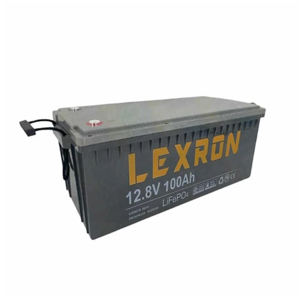 Lexron 12.8V 100Ah Lifepo4 Lityum Akü
