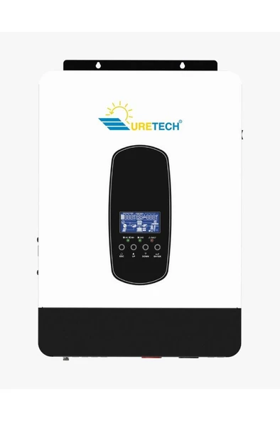 Uretech 2.2Kva 1.8Kw Mppt Tam Sinüs Akıllı İnverter 80A 12Vdc 220Vac