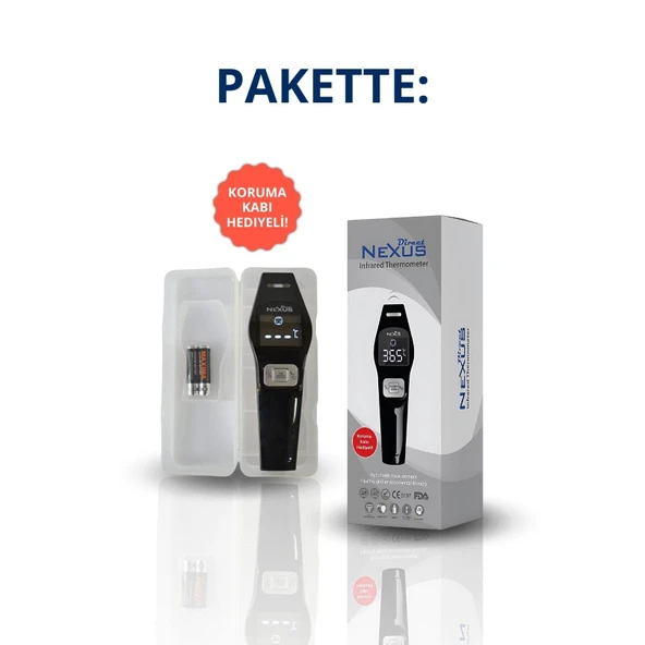 Direct Nexus Temassız Dijital Ateş Ölçer - 3