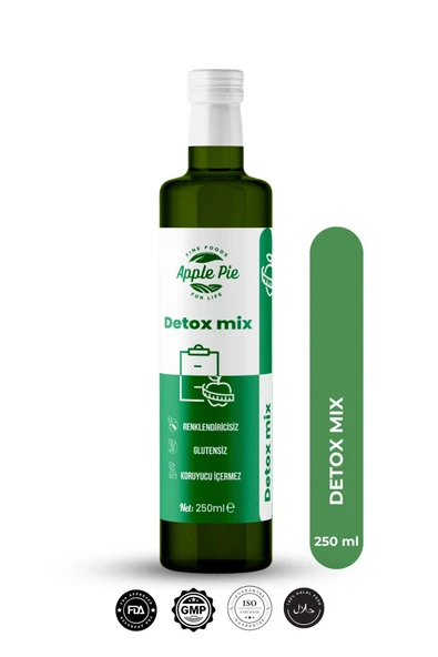 ApplePie Detox 250 ml Özel Formül, Deve Dikeni Ekstresi, Enginar Ekstresi, Bromelain
