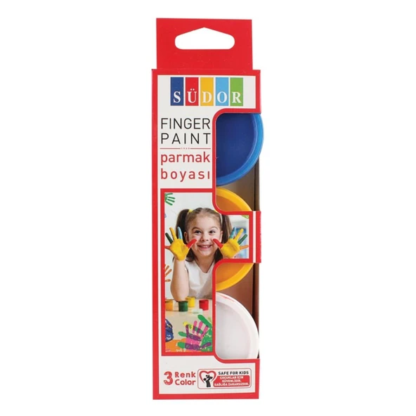 Südor Parmak Boyası 30 ml x 3 Renk SD821