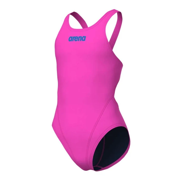 Arena Team Swimsuit Swim Tech Solid Çocuk Pembe Yüzücü Mayosu 004764908