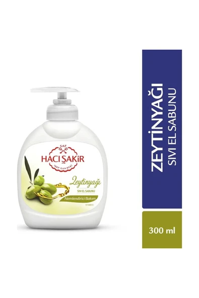 Hacı Şakir Sıvı Sabun 300 ml Zeytinyağlı ürün görseli