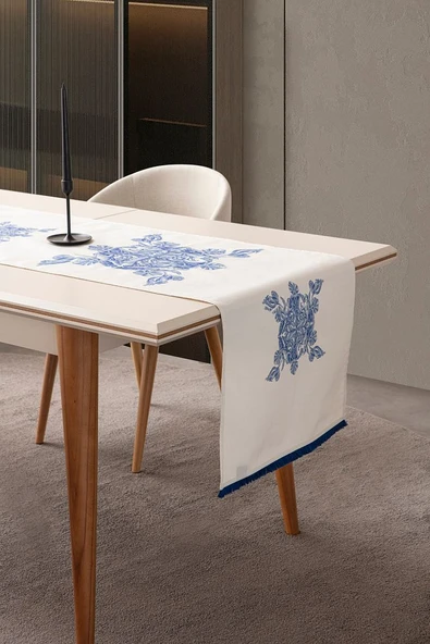 Duck Keten Runner, Azure Blue Premium Serisi, 45x140 - 2