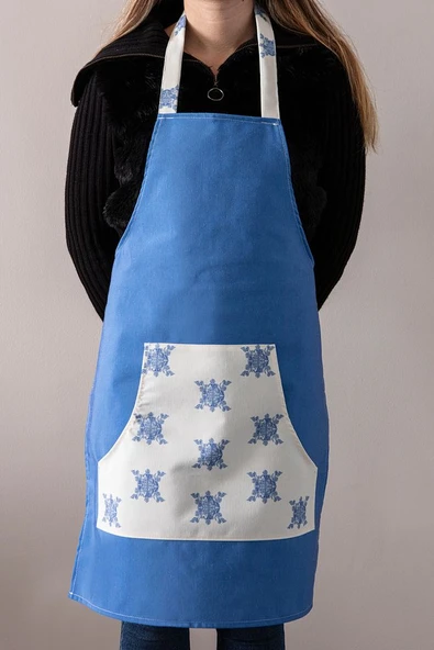 Azure Blue, Mutfak Önlüğü, Sıvı Geçirmez, 54 x 70 - 7