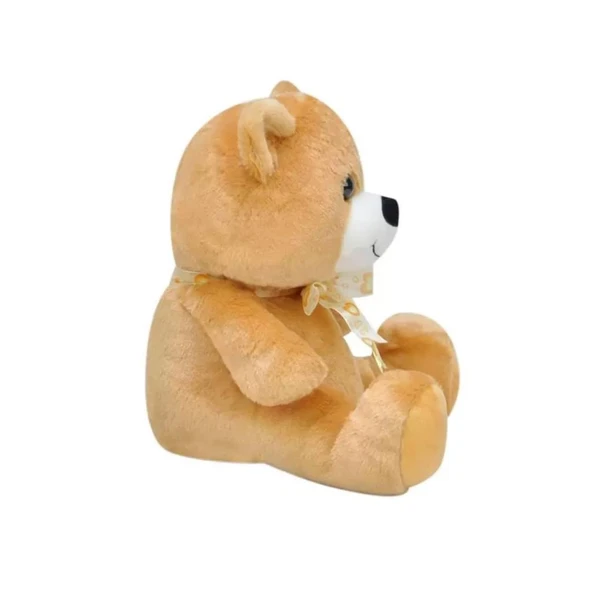 1022K Göbekli Ayı 28 cm Kahverengi -Selay Oyuncak - 6