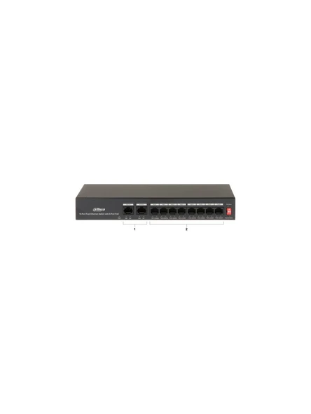 Dahua PFS3010-8ET-65 8 Port 10/100 Mbps Switch