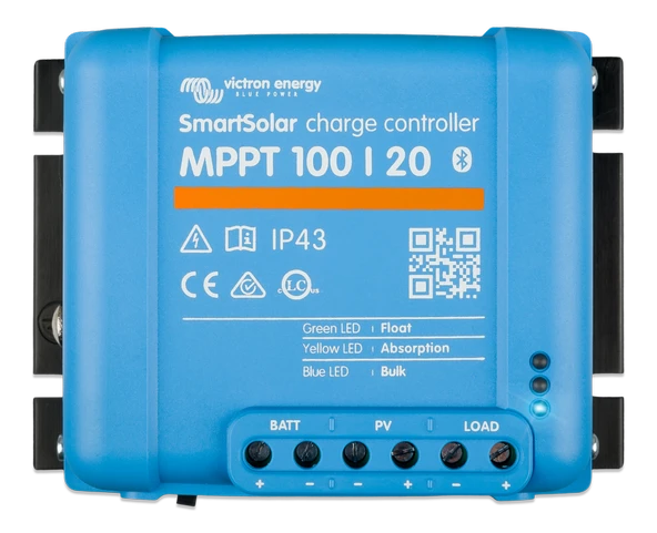 Victron Smartsolar Mppt 100/20 – Bluetooth Özellikli Solar Şarj Kontrol Cihazı