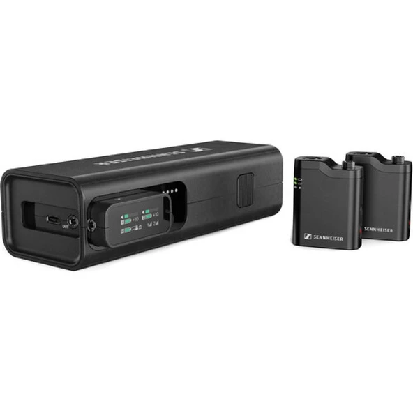 Sennheiser Profile 2 Kişilik Kablosuz Mikrofon Sistemi/Kayıt Cihazı (2.4 GHz)