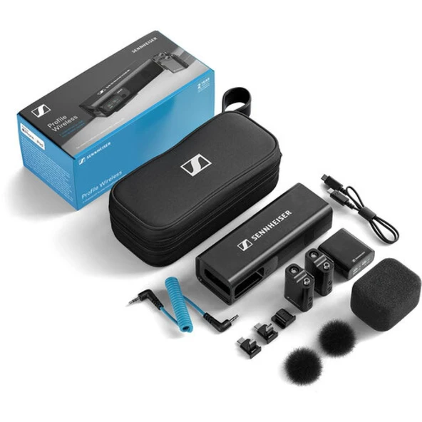 Sennheiser Profile 2 Kişilik Kablosuz Mikrofon Sistemi/Kayıt Cihazı (2.4 GHz) - 6