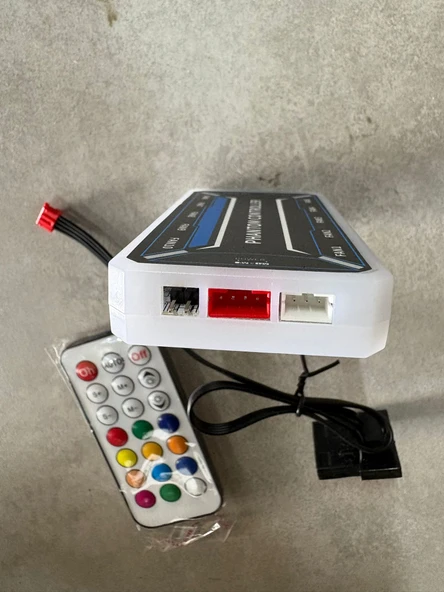 30M Rgb LED Bilgisayar Kasası Pc Soğutma Fan Kontrol - 3