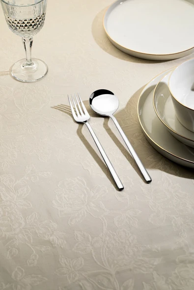 Nehir Sofia Sade 12 Kişilik 60 Parça Çatal Kaşık Takımı ürün görseli 1