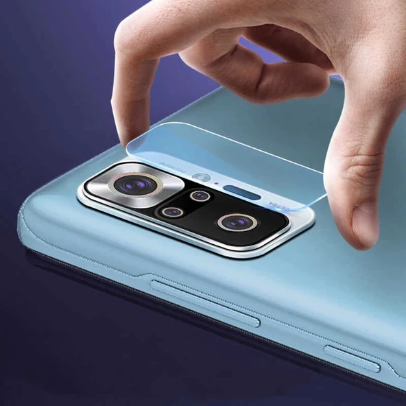 Xiaomi Poco M5S Zore Nano Kamera Koruyucu - 4