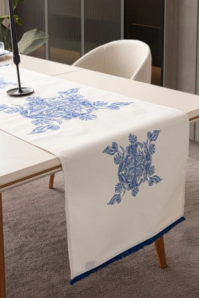 Duck Keten Runner, Azure Blue Premium Serisi, 45x140