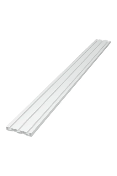 2.5 MT PERDE RAYI BEYAZ 3LÜ