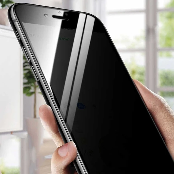 Apple iPhone 6 Plus Davin 5D Privacy Cam Ekran Koruyucu - 2
