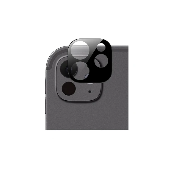 Apple iPad Pro 13 2024 Zore 3D Kamera Camı