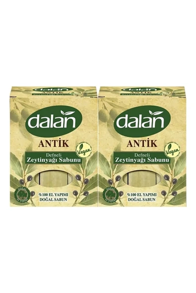 Dalan Antik Zeytinyağlı Defne Sabunu 900 Gr x 2 Paket