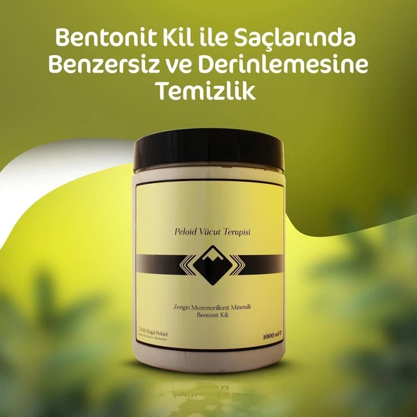 MEDİ CLAY PELOİD VÜCUT TERAPİSİ BENTONİT KİLLİ 1000 ML - Resim 5