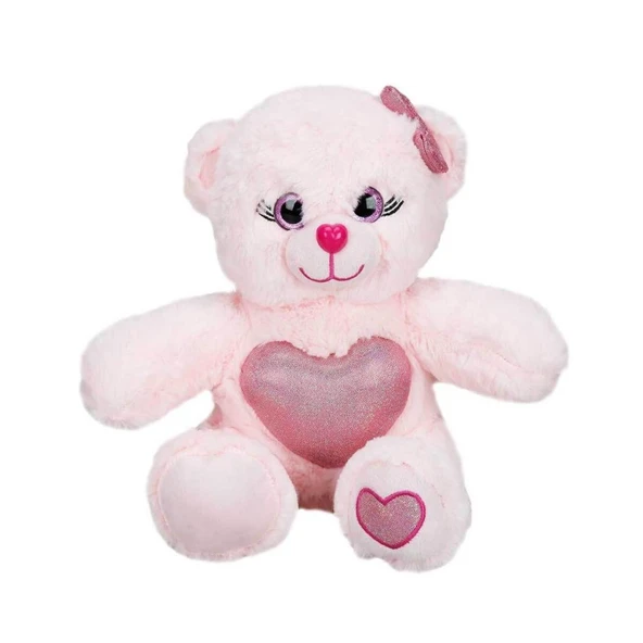1512 Renkli Peluş Ayı 26 cm -Sunman - 8
