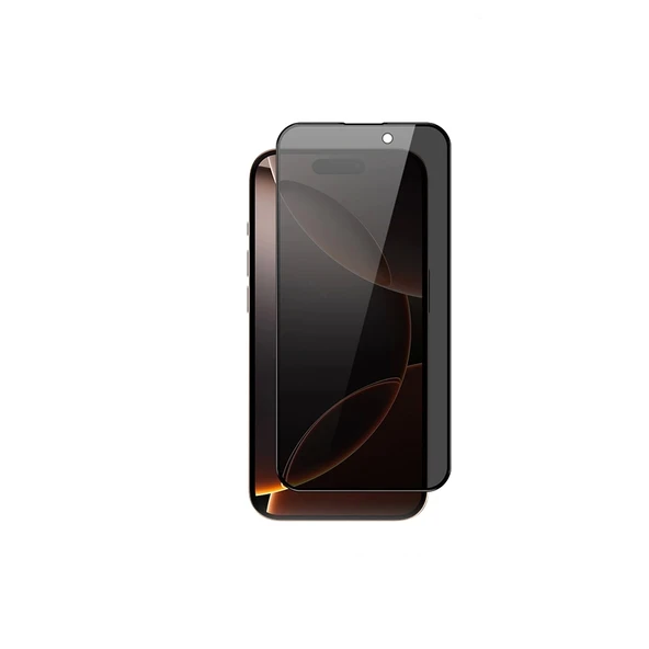 Apple iPhone 16 Pro Max Davin 5D Privacy Cam Ekran Koruyucu - 2