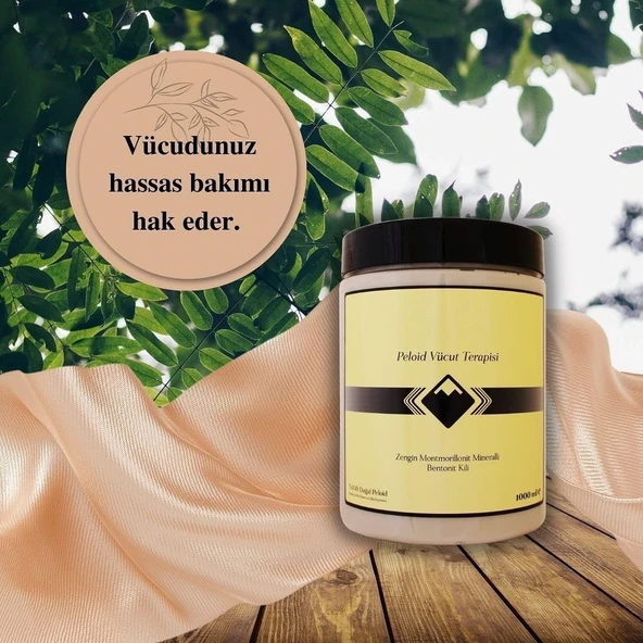 MEDİ CLAY PELOİD VÜCUT TERAPİSİ BENTONİT KİLLİ 1000 ML - Resim 4