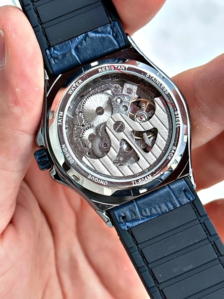TI-604H TIGER ÇELİK OTOMATİK ERKEK SAATİ - 2