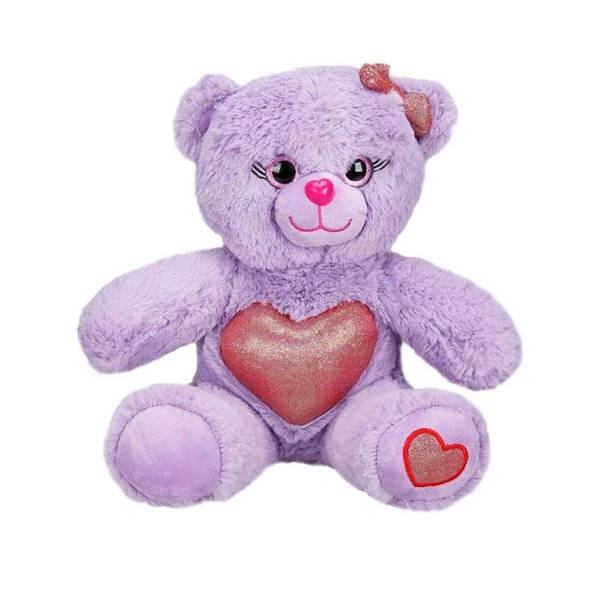 1512 Renkli Peluş Ayı 26 cm -Sunman - 9