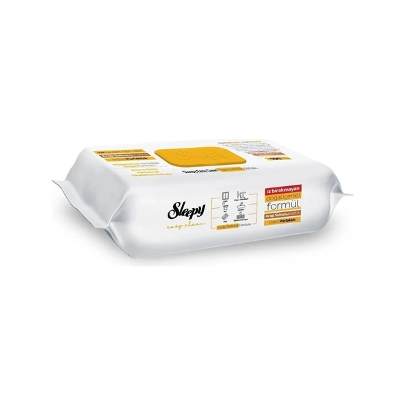 Sleepy Easy Clean Arap Sabunu Katkılı Yüzey Temizlik Havlusu 3X100 (300 Yaprak) - Resim 2